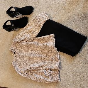 Leopard Print Women's Top